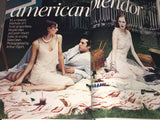VOGUE Magazine US November 2003 UMA THURMAN Amber Valletta ANGELA LINDVALL