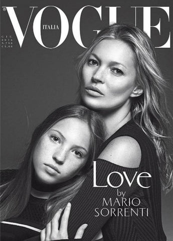 VOGUE Italia Magazine June 2016 KATE MOSS Lila Grace By Mario Sorrenti