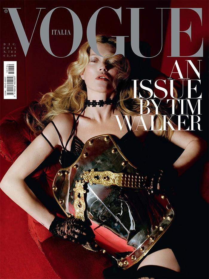 VOGUE Magazine Italia December 2015 KATE MOSS