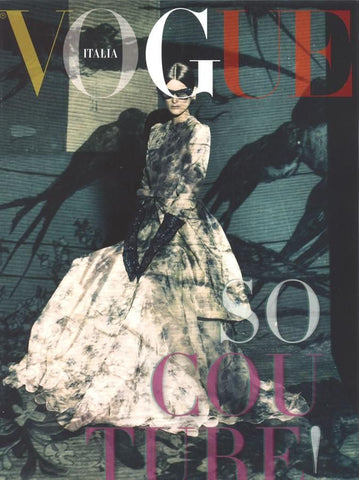 VOGUE Magazine Italia UNIQUE 2012 MARIE PIOVESAN Klossowska KAROLINA KURKOVA