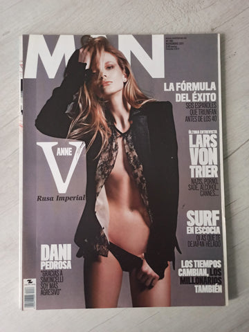 Man Spain Magazine November 2011 ANNE V Adriana Abenia