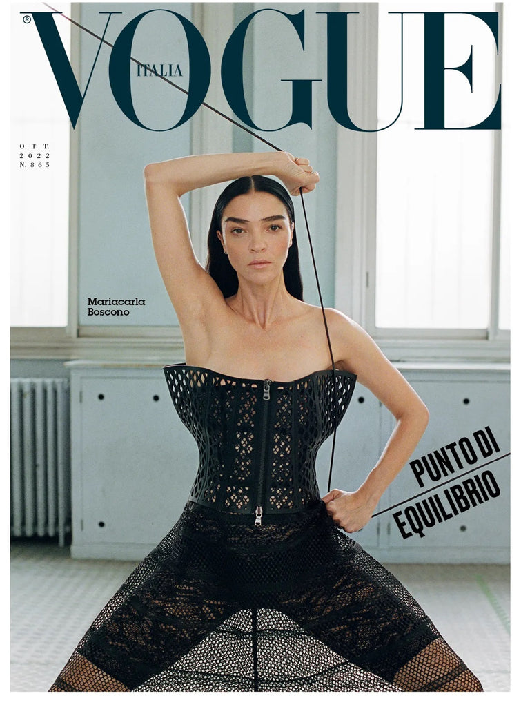 VOGUE Magazine Italia October 2022 Mariacarla Boscono BRAND NEW