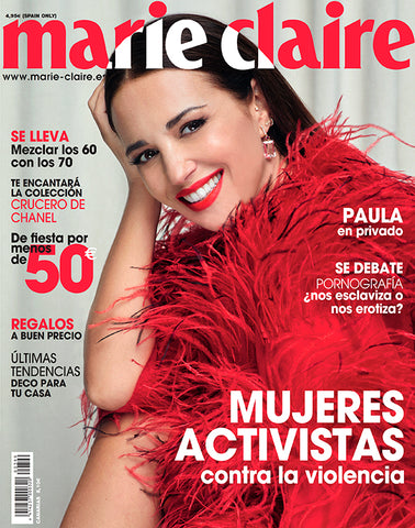 MARIE Claire Magazine Spain December 2020 PAULA ECHEVARRIA by SERGI PONS