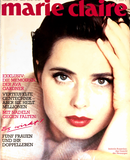 MARIE CLAIRE Germany Magazine December 1990 ISABELLA ROSSELLINI Stephanie Seymour SUSAN HOLMES