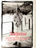 TATJANA PATITZ Clippings from MARIE CLAIRE Italia Magazine July 1993