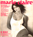 MARIE Claire Magazine Italia August 1991 STEPHANIE SEYMOUR Cindy Crawford ROSSELLINI