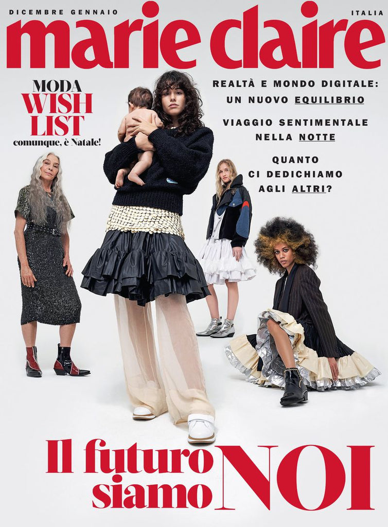 MARIE Claire Magazine italy December 2020 ESZTER SZEGVARY Irene Totaro AURORA TALARICO