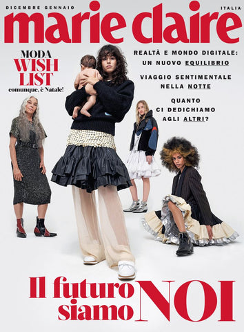 MARIE Claire Magazine italy December 2020 ESZTER SZEGVARY Irene Totaro AURORA TALARICO