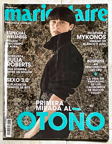 MARIE Claire Magazine Spain August 2019 CHIARA VANDERSTRAETEN Evangelie Smyrniotaki