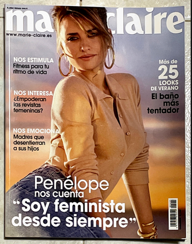 MARIE Claire Magazine Spain June 2021 PENELOPE CRUZ by XAVI GORDO