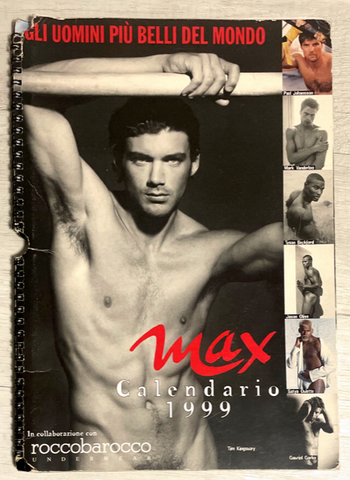 MAX Calendar 1999 TIM KINGSBURY Mark Vanderloo TYSON BECKFORD Jason Olive