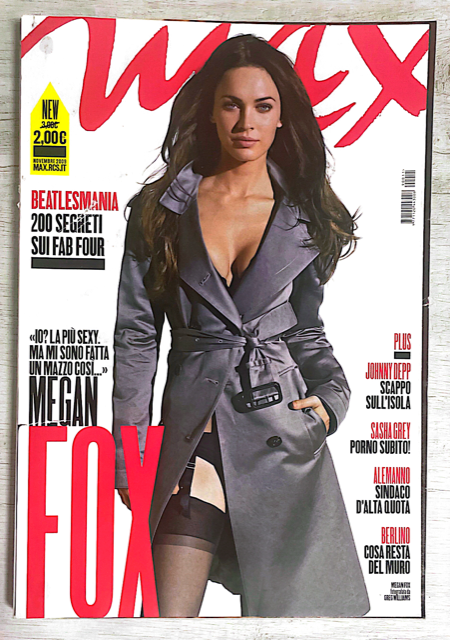 MAX Italia Magazine November 2009 MEGHAN FOX