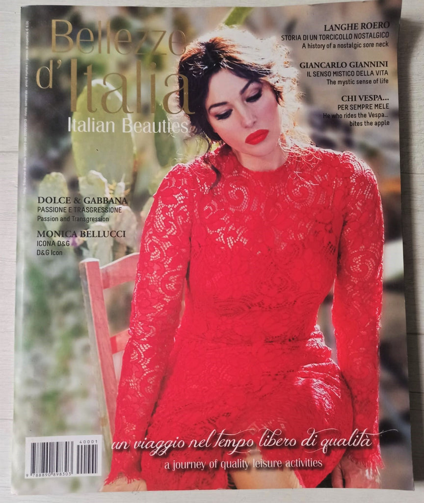 Bellezze d'Italia Magazine May 2013 MONICA BELLUCCI by Domenico Dolce