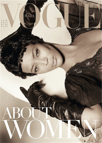 VOGUE Magazine Italia February 2013 NAOMI CAMPBELL Bianca Balti DAVID BOWIE Amber Valletta