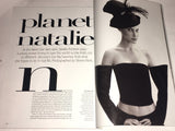 VOGUE Magazine US May 2002 NATALIE PORTMAN Linda Evangelista KAROLINA KURKOVA