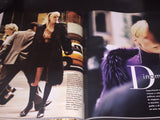 ELLE Italia Magazine December 1997 MICHELLE BEHENNAH Mini Anden STEPHANIE SEYMOUR - magazinecult
