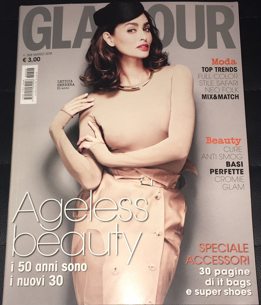 GLAMOUR Italia Magazine March 2018 LETICIA HERRERA Mona Johannesson NIMUE SMIT