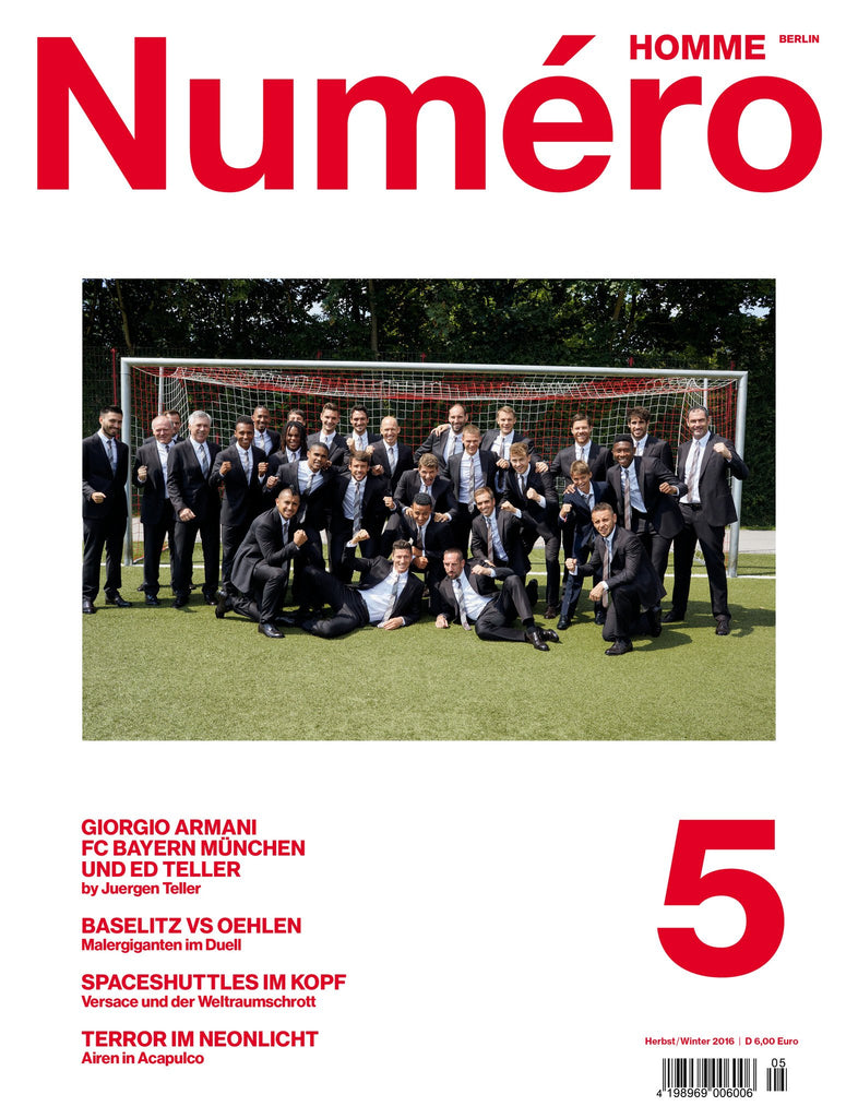NUMERO HOMME Berlin Magazine #5 JUERGEN TELLER Enzo Brumm CHRIS BEEK Bayern Munchen - magazinecult