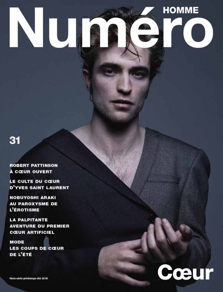 NUMERO HOMME Magazine #31 featuring Robert Pattinson