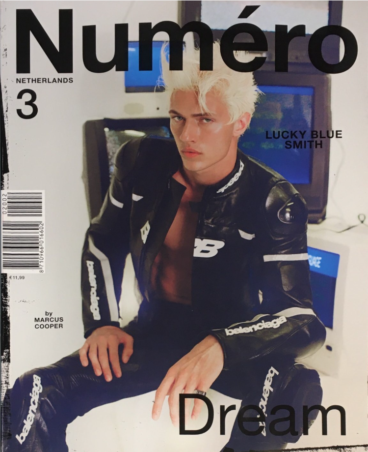 NUMERO Netherlands Magazine #3 2020 LUCKY BLUE SMITH Lindsey Wixson NINA KRAVIZ