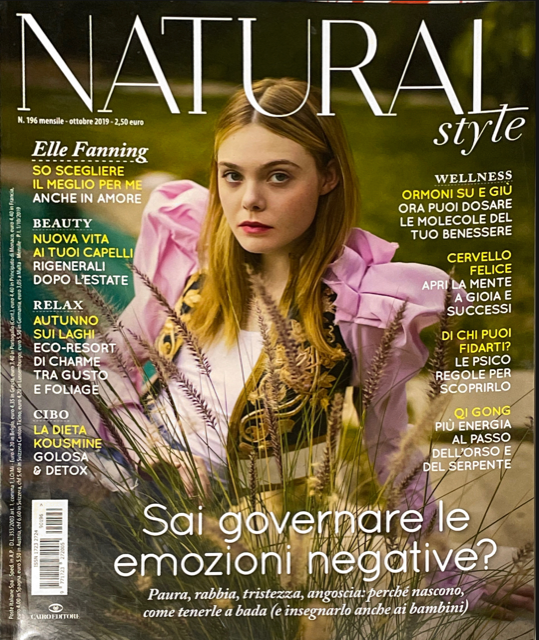 NATURAL STYLE Magazine October 2019 ELLE FANNING Brand New