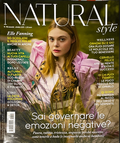 NATURAL STYLE Magazine October 2019 ELLE FANNING Brand New