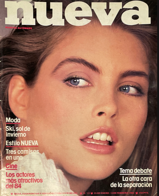 NUEVA Vintage Spanish Magazine February 1984