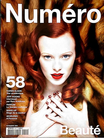 NUMERO Magazine #58 KAREN ELSON Ruslana Korshunova GUINEVERE VAN SEENUS