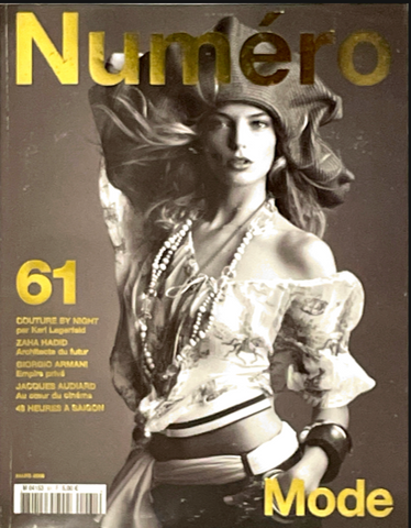 NUMERO Magazine #61 DARIA WERBOWY Shannan Click CAROLINE TRENTINI Iselin Steiro