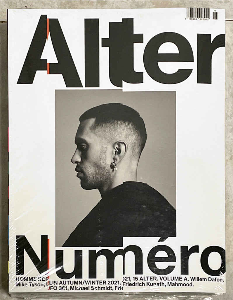 NUMERO HOMME Berlin Winter 2021 #15 MAHMOOD Cover SEALED
