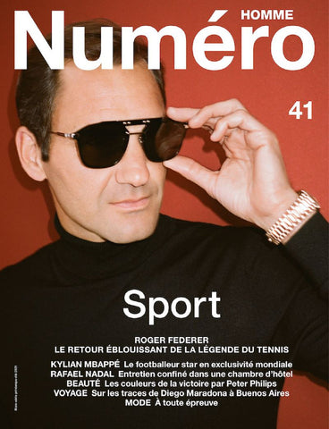 NUMERO HOMME Magazine #41 ROGER FEDERER Gus Kenworthy ANTHONY JOSHUA