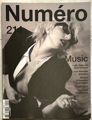 NUMERO Paris Magazine June 2020 LADY GAGA by HEDI SLIMANE #214