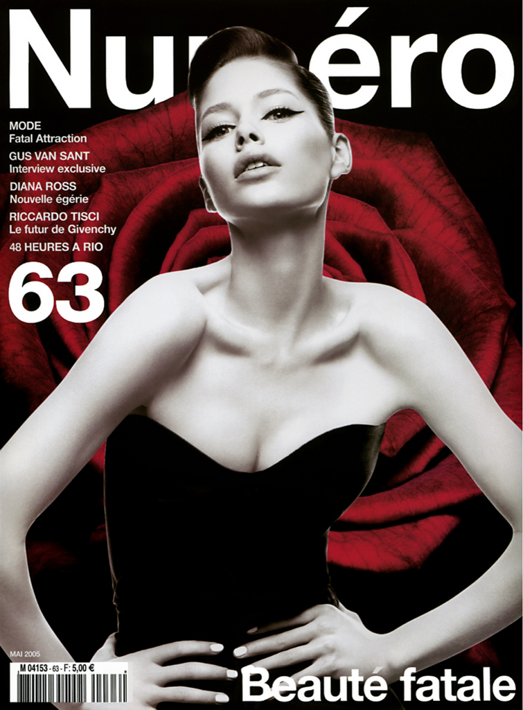 NUMERO Magazine #63 May 2005 DOUTZEN KROES Sasha Pivovarova BIANCA BALTI Hye Park