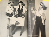 VOGUE Magazine Italia March 1976 KIRSTI TOSCANI Susan Moncur MARISA BERENSON