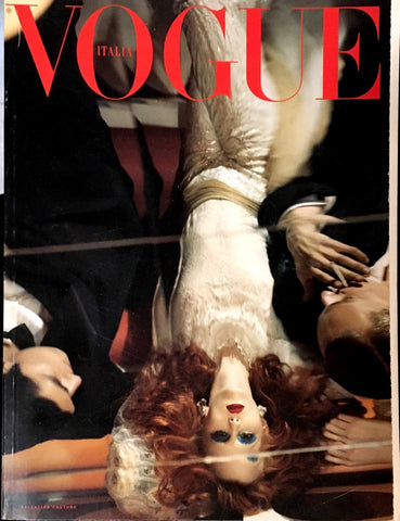 VOGUE Magazine Italia ALTA MODA  March 2000 KAREN ELSON Vivien Solari MAY ANDERSEN