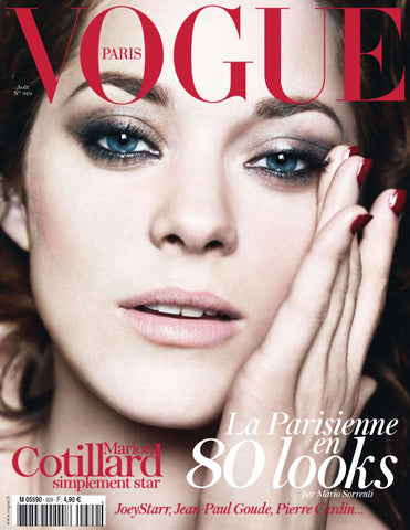 VOGUE Magazine Paris August 2012 MARION COTILLARD Doutzen Kroes MALGOSIA BELA