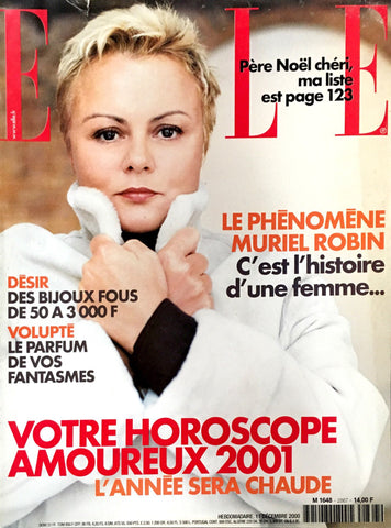 ELLE Magazine France N°2867 December 2000  MURIEL ROBIN Gwyneth Paltrow