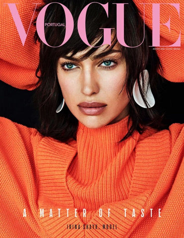 VOGUE Portugal Magazine August 2019 IRINA SHAYK Celeste Barber LENA HARDT Rainsford