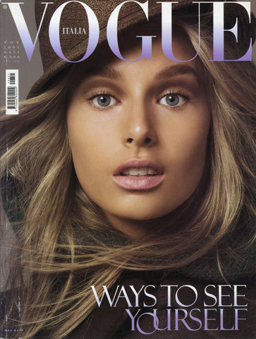 VOGUE Magazine Italia November 2004 HANA SOUKUPOVA Daria Werbowy MISCHA BARTON Stegner