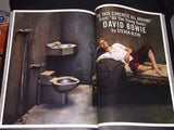 L'UOMO VOGUE Magazine 2003 DAVID BOWIE Shalom Harlow HELMUT NEWTON Cattelan JAY KAY