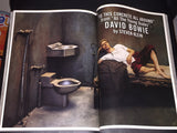 L'UOMO VOGUE magazine 2003 DAVID BOWIE Shalom Harlow HELMUT NEWTON Cattelan JAY KAY