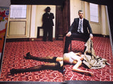L'UOMO VOGUE Magazine 2003 DAVID BOWIE Shalom Harlow HELMUT NEWTON Cattelan JAY KAY