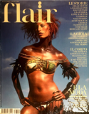 FLAIR Italia Magazine 2003 KAROLINA KURKOVA Adina Fohlin RAQUEL ZIMMERMANN