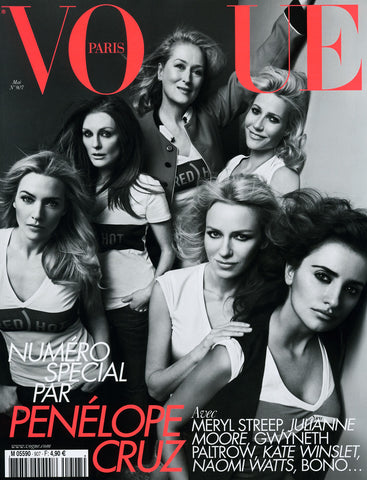 VOGUE Magazine Paris May 2010 PENELOPE CRUZ Vanessa Paradis FRANCESCO VEZZOLI Daria Werbowy