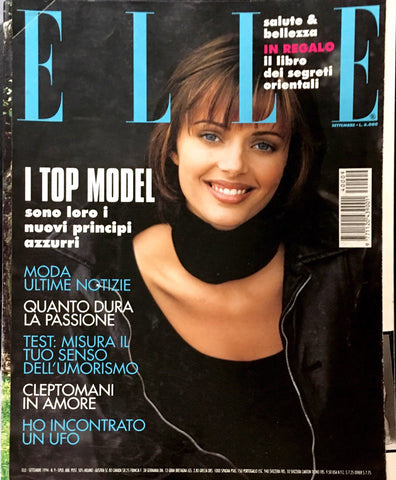 ELLE Magazine Italia September 1994 HEATHER STEWART WHYTE Guinevere Van Seenus CARMEN SCHWARZ