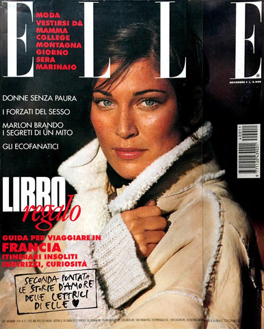ELLE Magazine Italia November 1994 CARMEN SCHWARZ Basia MilewiczLAETITIA HERRERA