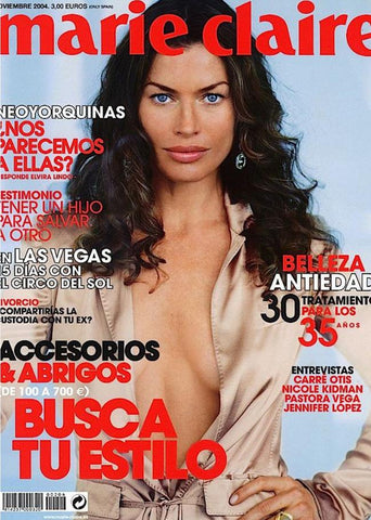 MARIE CLAIRE Magazine Spain November 2004 CARRE OTIS Jennifer Lopez NICOLE KIDMAN Pastora Vega