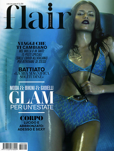 FLAIR Italia Magazine June 2006 NATASHA POLY Cameron Russell IEKELIENE STANGE