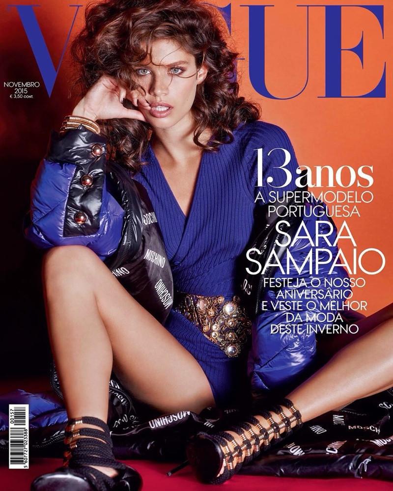 VOGUE Portugal Magazine ANNIVERSARY November 2015 SARA SAMPAIO Emma Watson