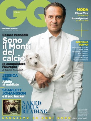 GQ Magazine Italia June 2012 CESARE PRANDELLI Jessica Biel JACK HUSTON Naked Girls Reading
